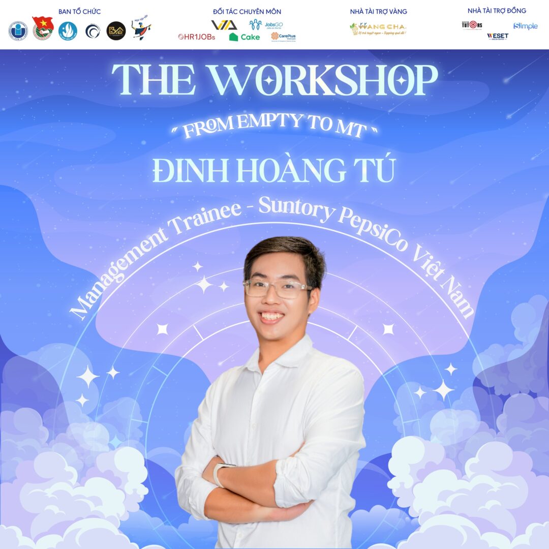 4 vị diễn giả góp mặt trong buổi The Workshop